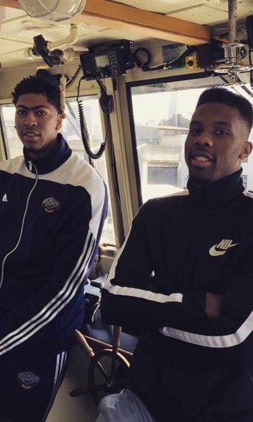 Pelicans' Davis, Cole explore Alcatraz after big Game 1 performances